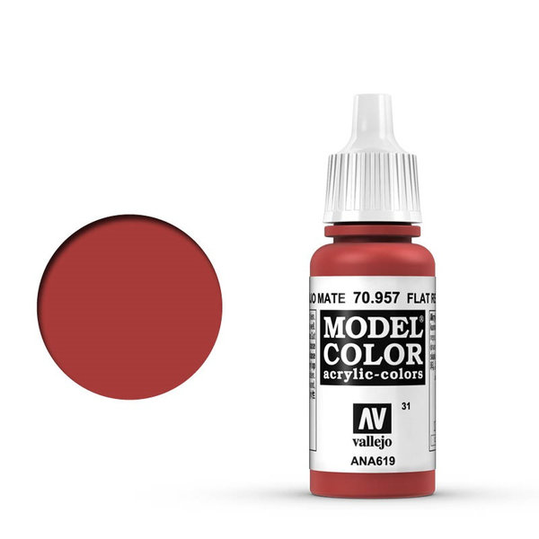 Flat Red - Vallejo Model Color