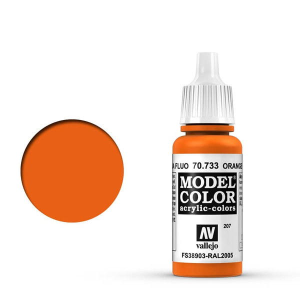 Fluorescent Orange - Vallejo Model Color