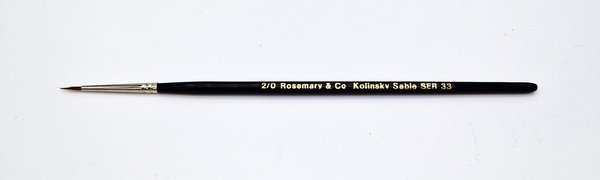 Series 33 - Kolinsky Sable Size 2/0
