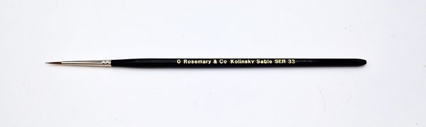 Series 33 - Kolinsky Sable Size 0