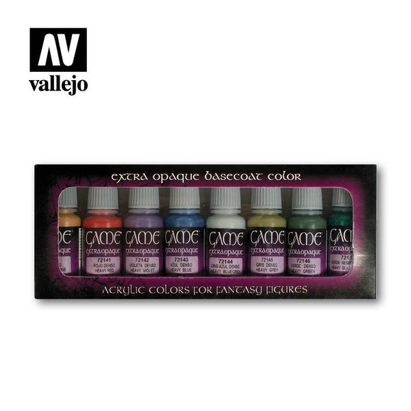 Vallejo Game Color set - Extra Opaque