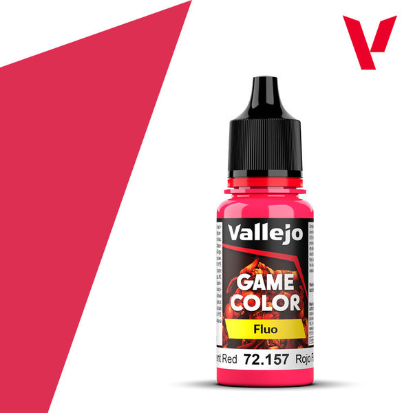 Fluorescent Red - Vallejo Game Colour